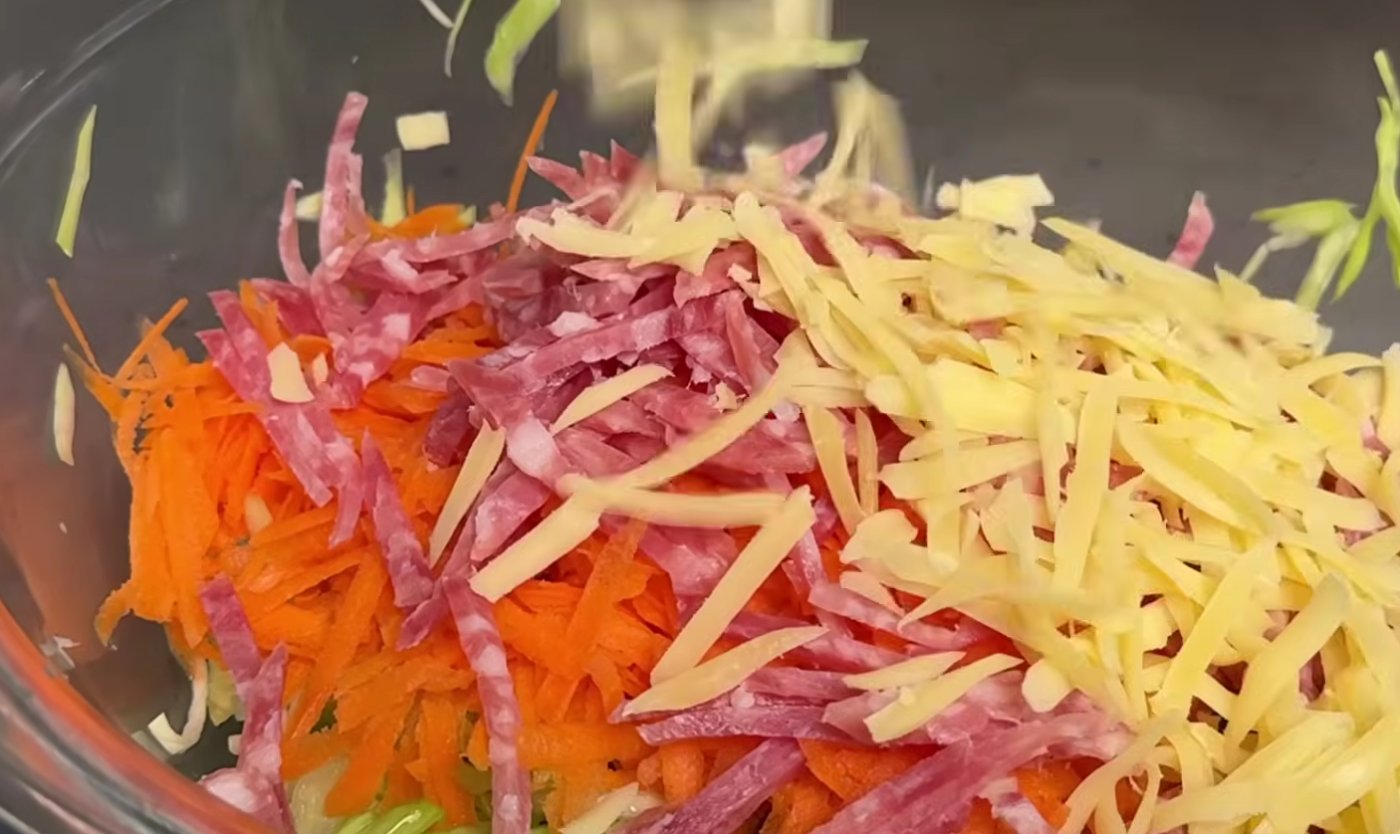 салат з квасолі