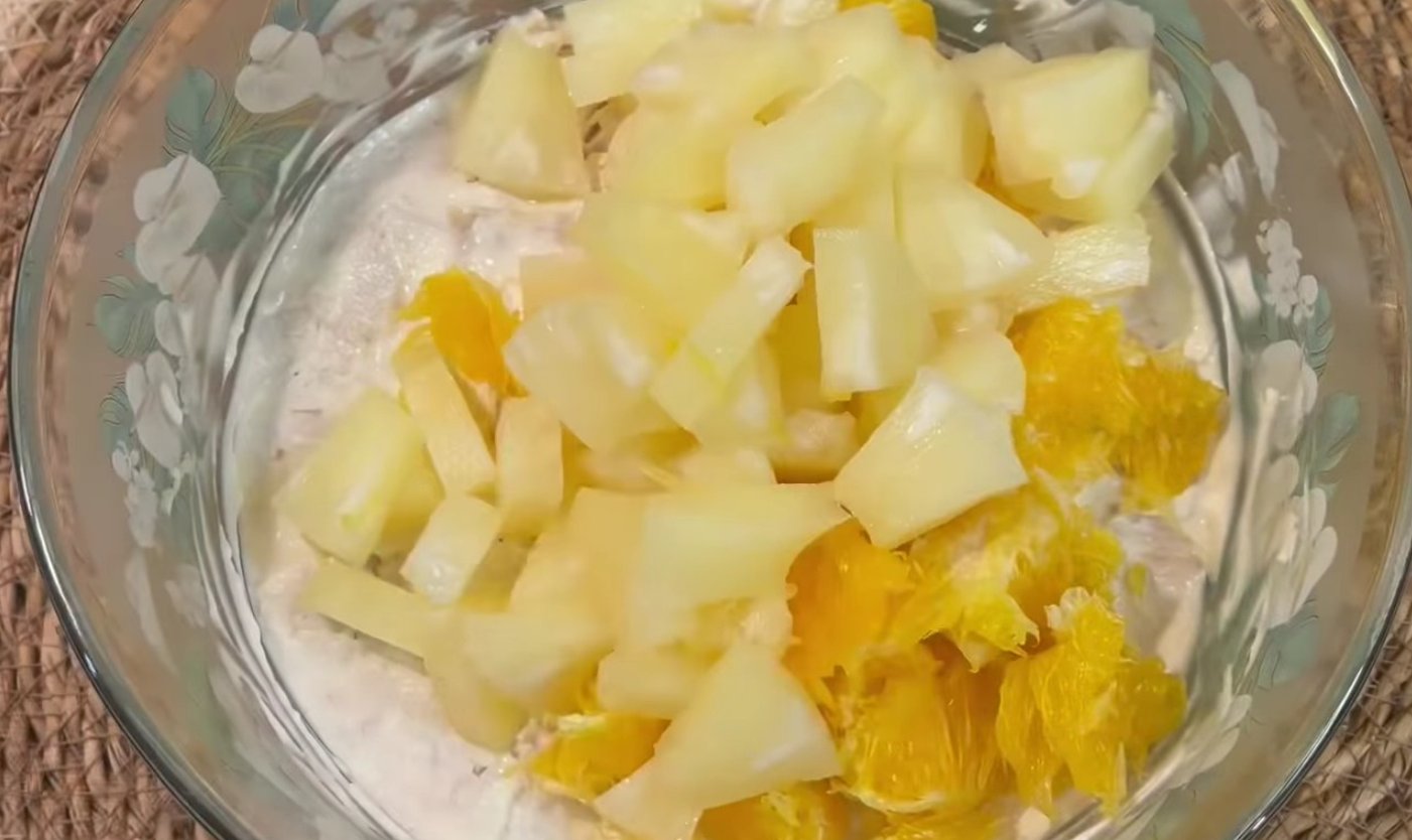 салат з куркою