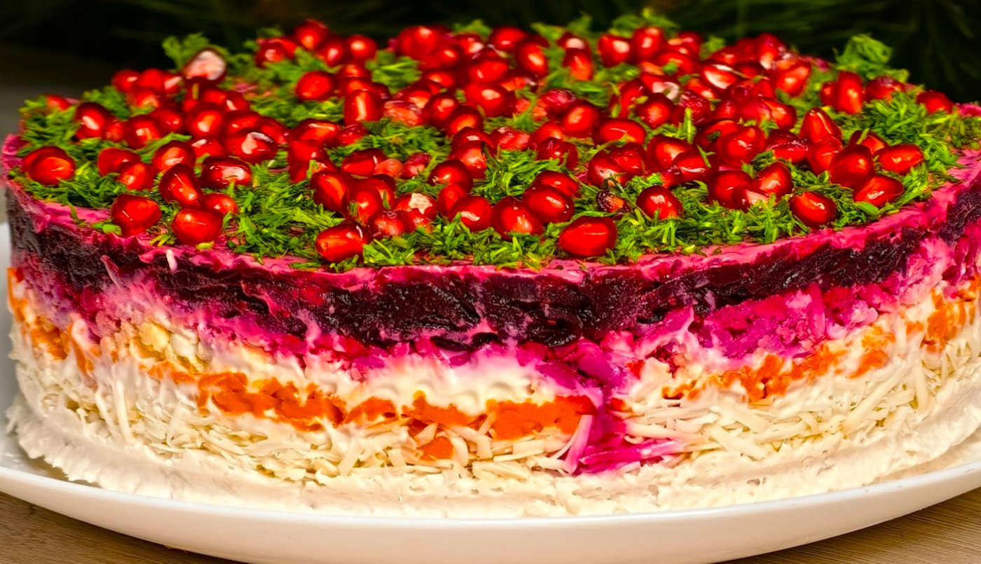 Гості в захваті! Готую цей святковий салат "Генеральський" на всі гостини - завжди ходовий