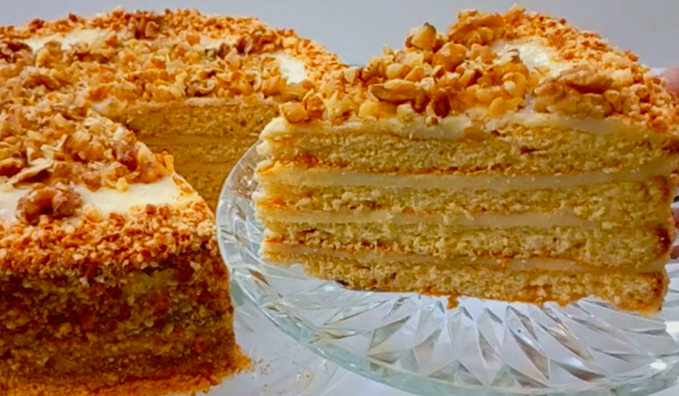 Торт Мадонна з маминого зошита на всі свята! Смак з юності, який не забувається