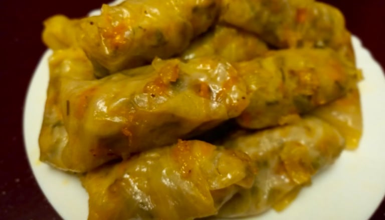 Пісні голубці на Cвятий Вечір з рисом і гречкою - старий рецепт від сільської господині