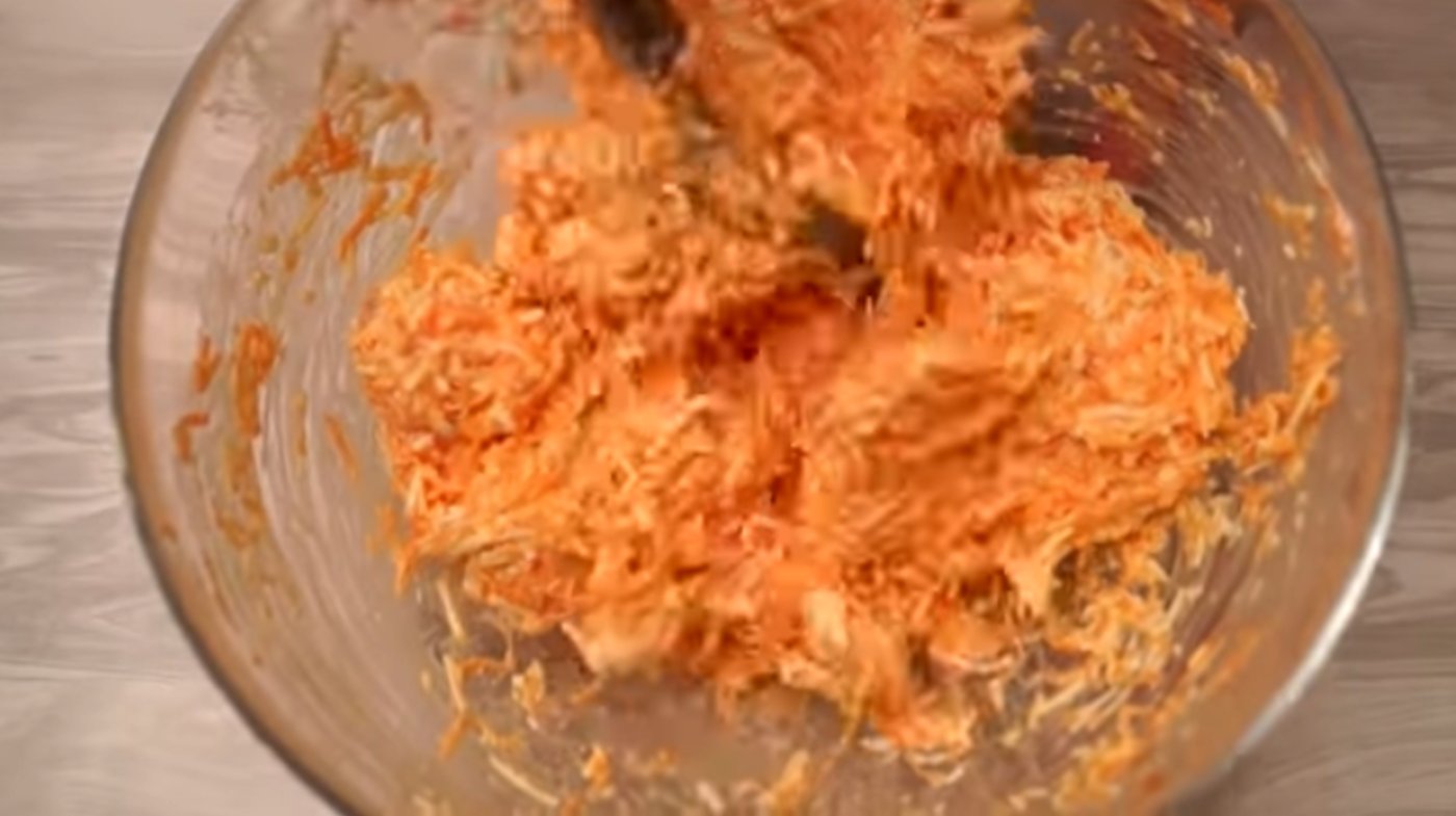 намазка на хліб з моркви