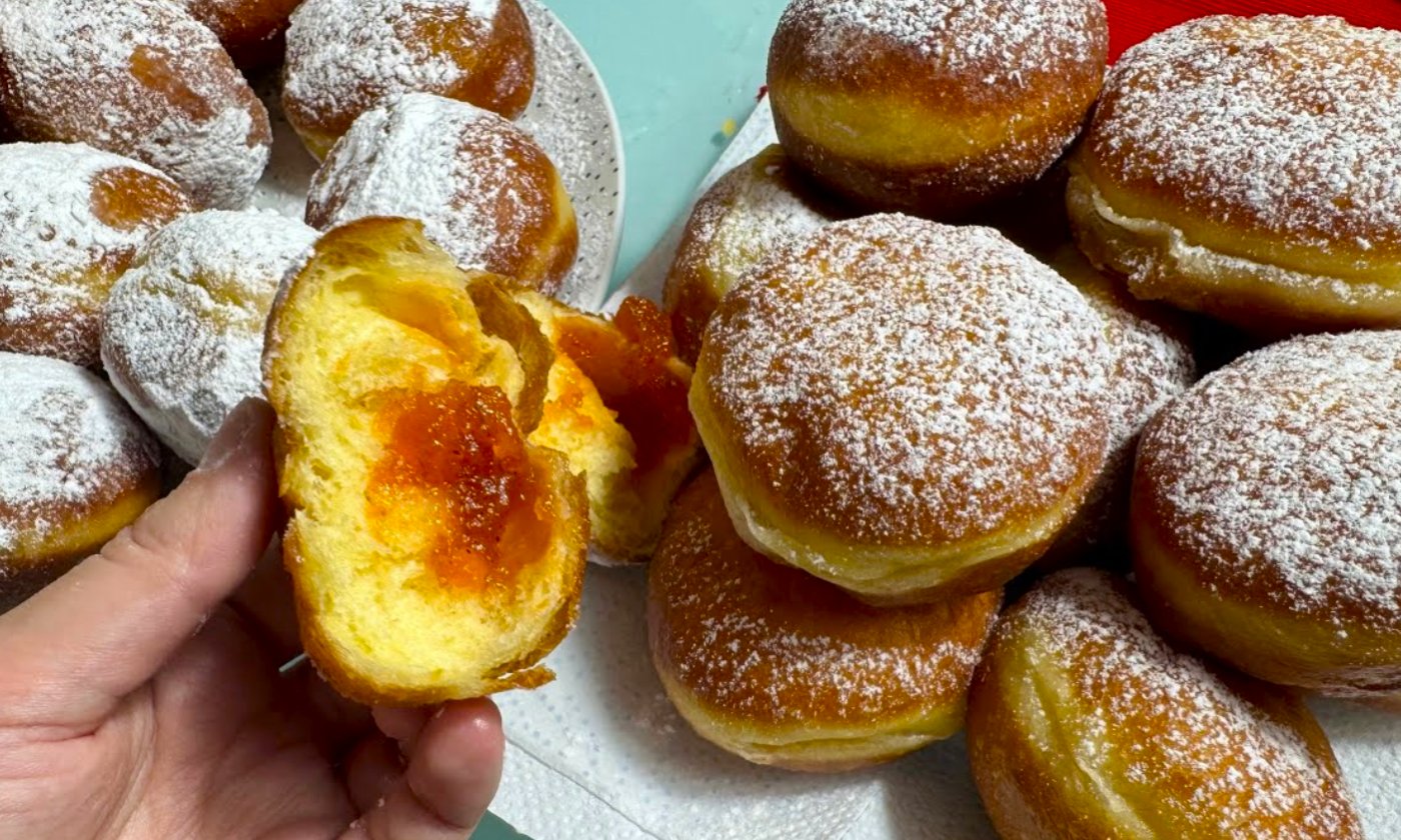 Різдвяні пампухи на холодному молоці! Пухкенькі, як пухнастий сніг