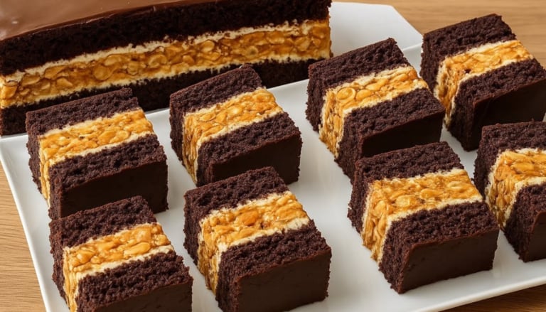 Домашній пляцок "Снікерс" - старий рецепт, який завжди вдається найкраще