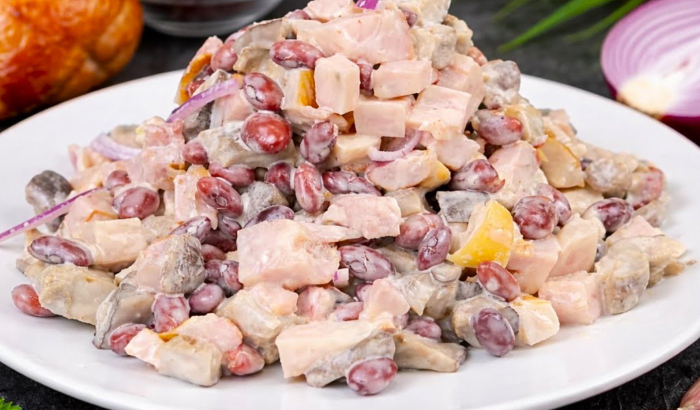 Польський салат "З Димком"! Готую на кожне свято і завжди мало!