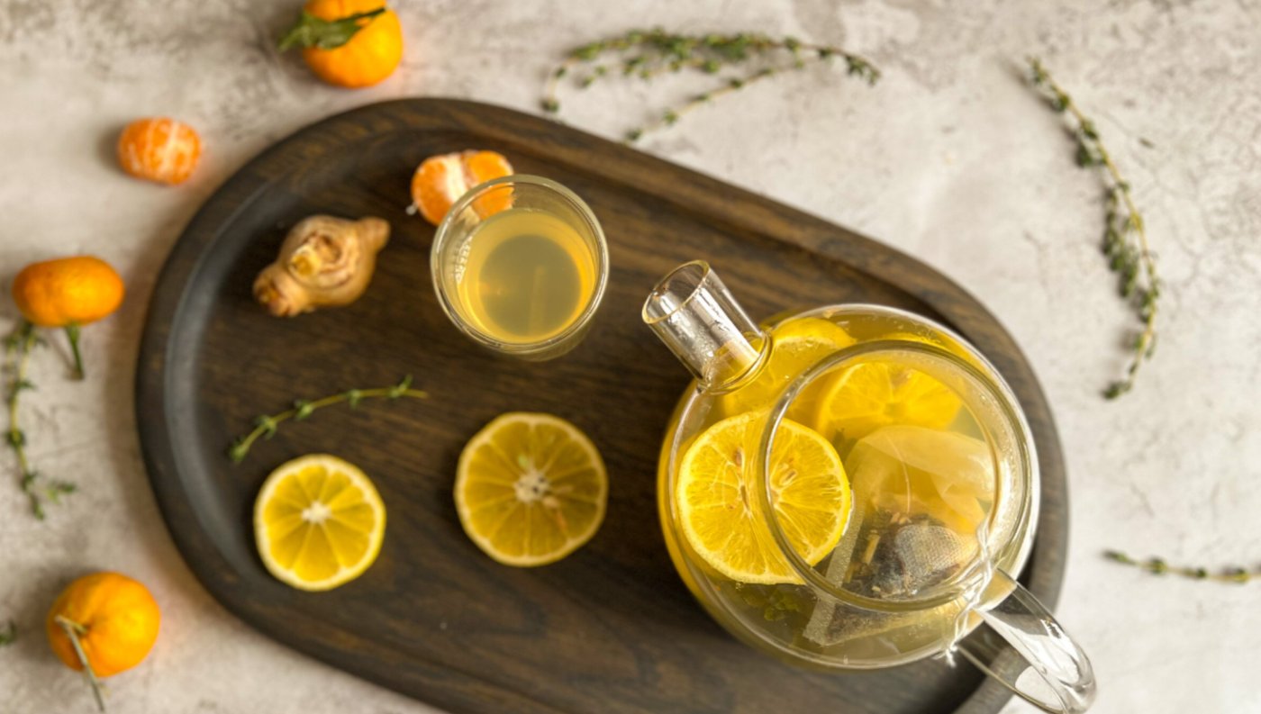 Імбирний чай "для імунітету": п'ємо його всю осінь та зиму