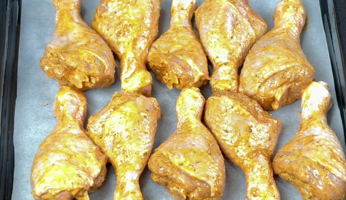 курячі гомілки запечені в духовці