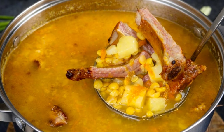 Ідеальний гороховий суп! Саме те, що треба, після святкових переїдань