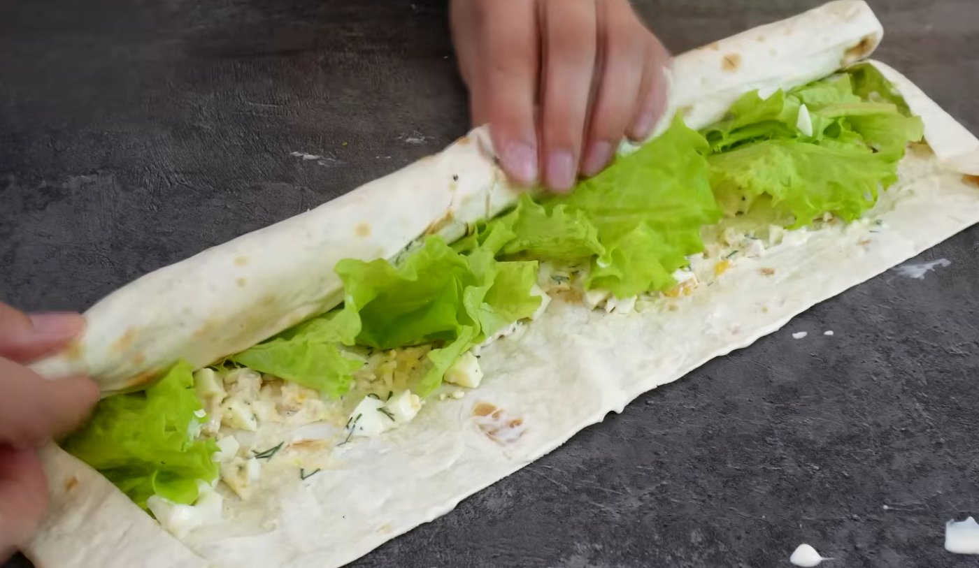 Начинка - Вищий клас! Закуска-п'ятихвилинка з лаваша: мій фаворит №1