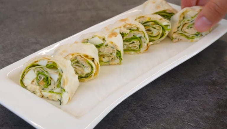 Начинка - Вищий клас! Закуска-п'ятихвилинка з лаваша: мій фаворит №1