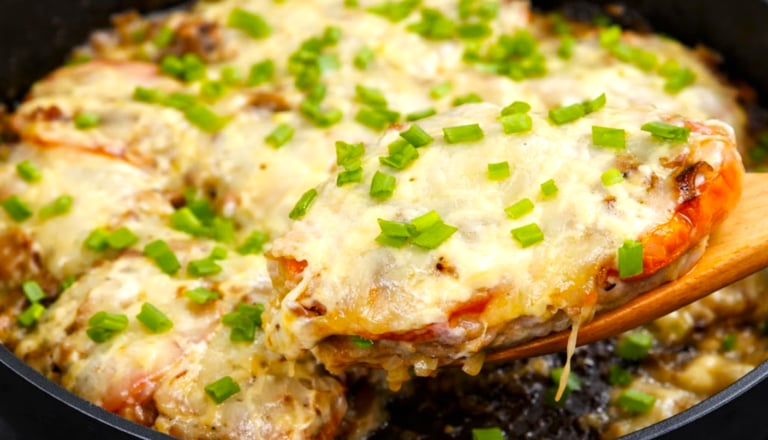 М'ясо по-французьки за 30 хв на Сковороді! Рецепт - знахідка для завжди зайнятих