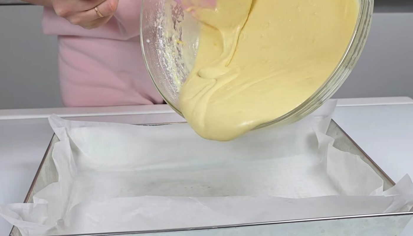 Пиріг "Сирні хмаринки"