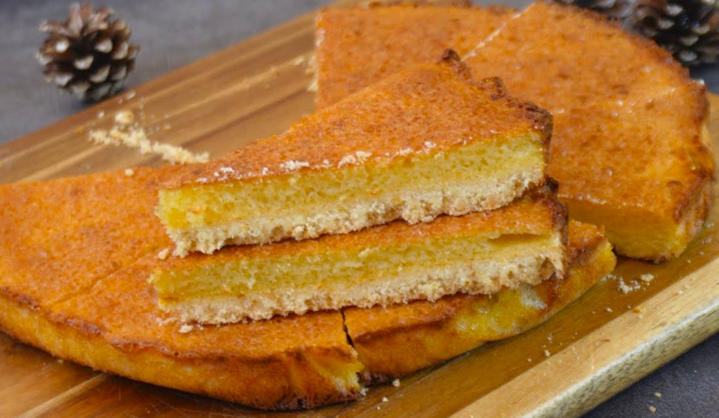 Двошаровий пиріг до чаю на кожен день "Сюрприз"! Рецепт Вас здивує