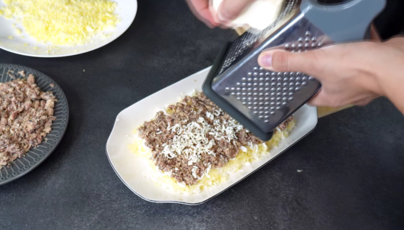 салат Мімоза