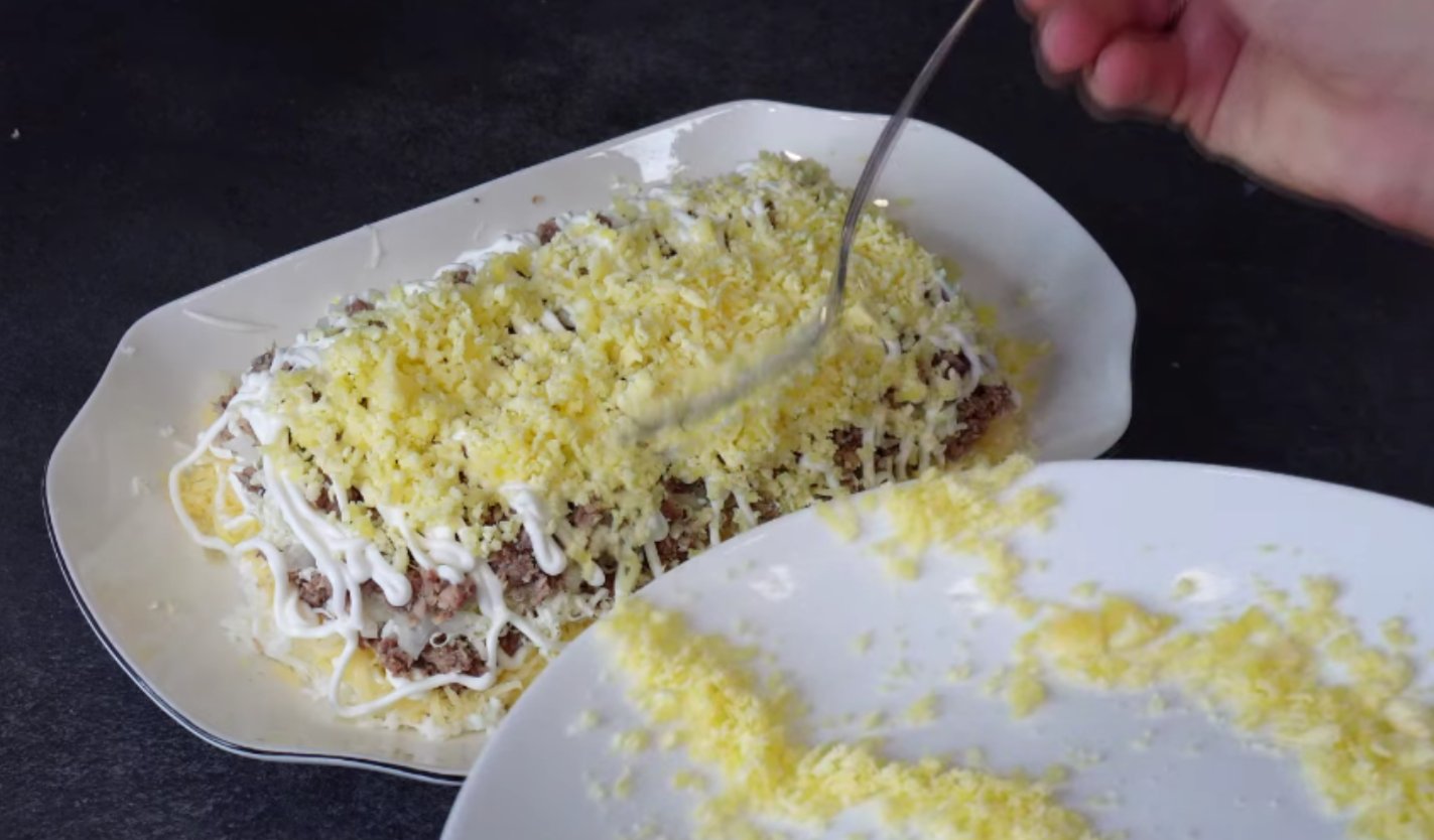 салат Мімоза