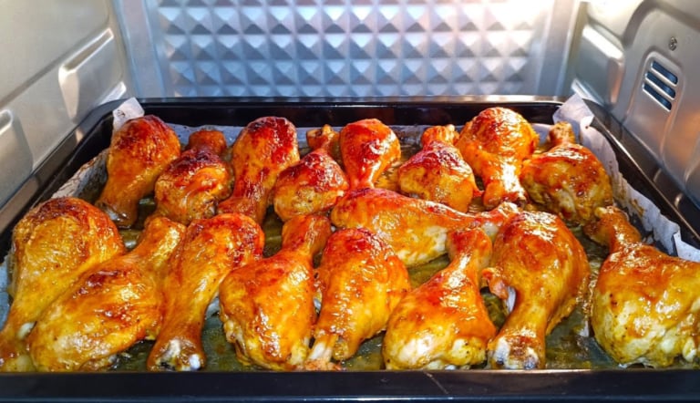 Шикарні запечені курячі ніжки, як з Картинки! Смакота така, що пальчики оближеш