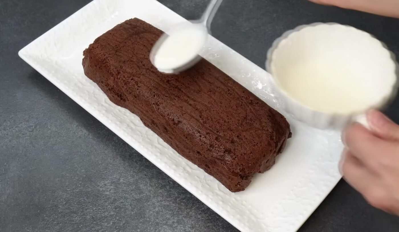 Шоколадний пиріг з просоченням