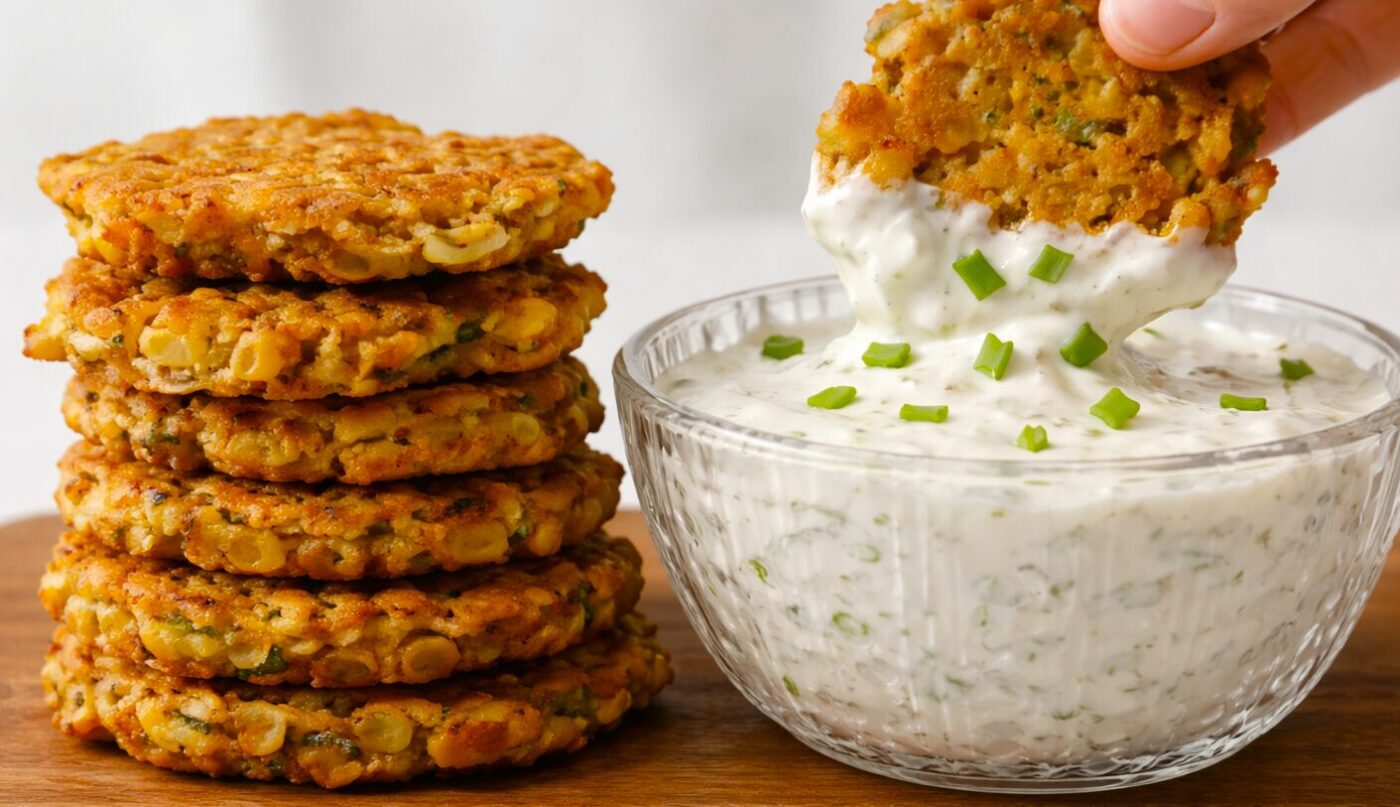 Оладки із зеленого горошку за 20 хвилин: бюджетно і дуже смачно