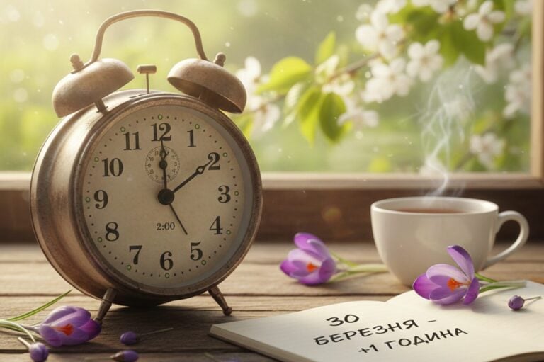 Перехід на літній час 2026: як підготувати організм