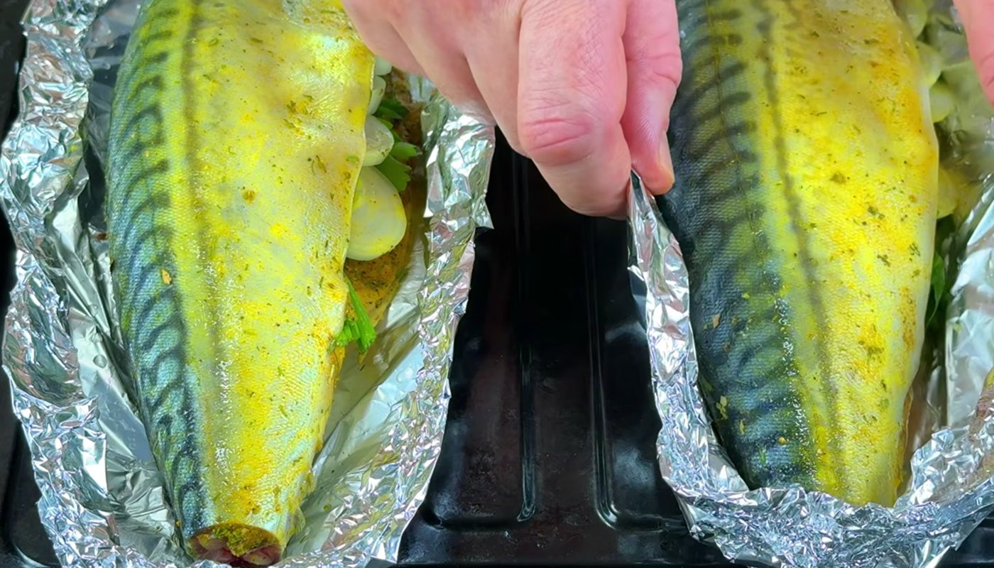 Запечена скумбрія