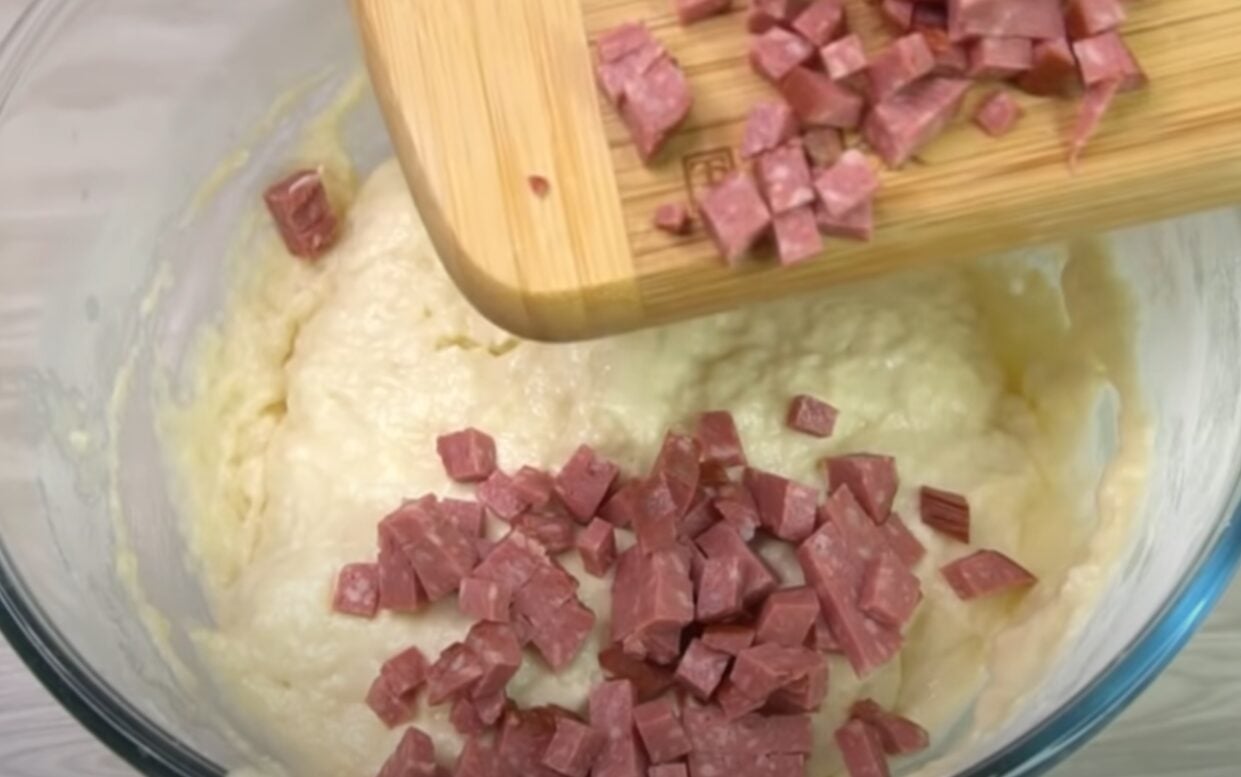 оладки з начинкою