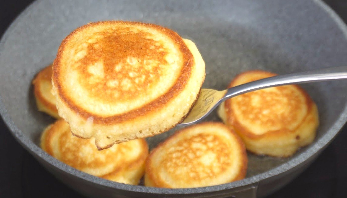 Сніданок за 10 хвилин! Пишні оладки на манці, без грама борошна