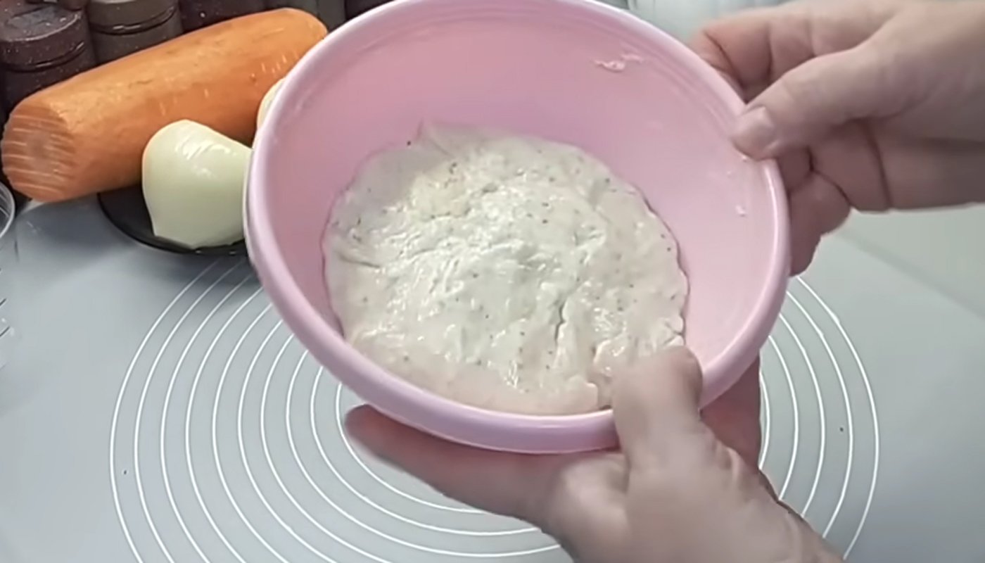 Пісний суп з галушками без яєць