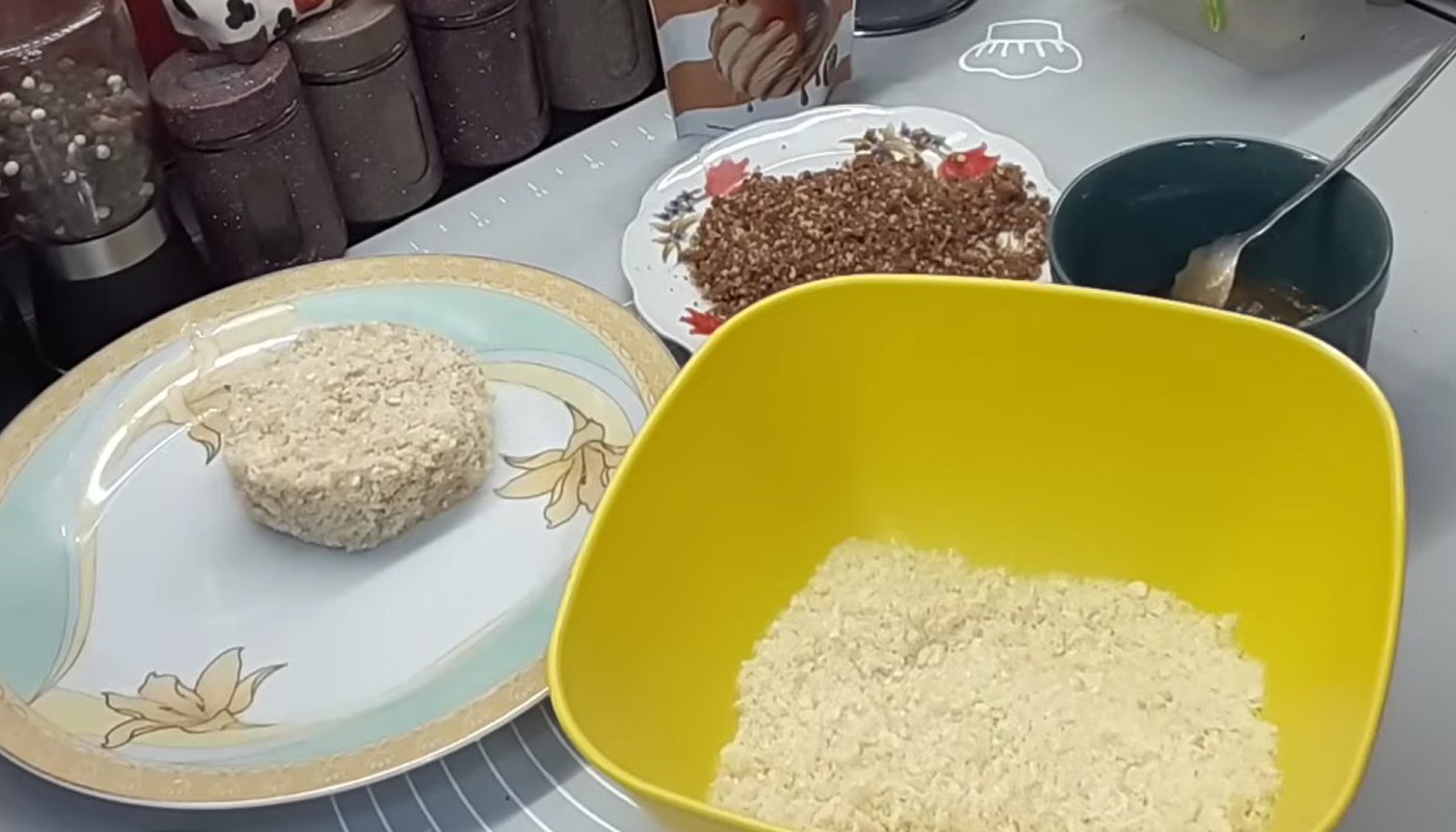 десерт з вафельних коржів