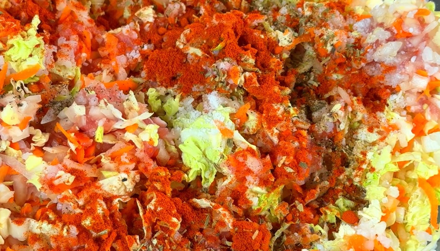 ліниві голубці з пекінськоої капусти