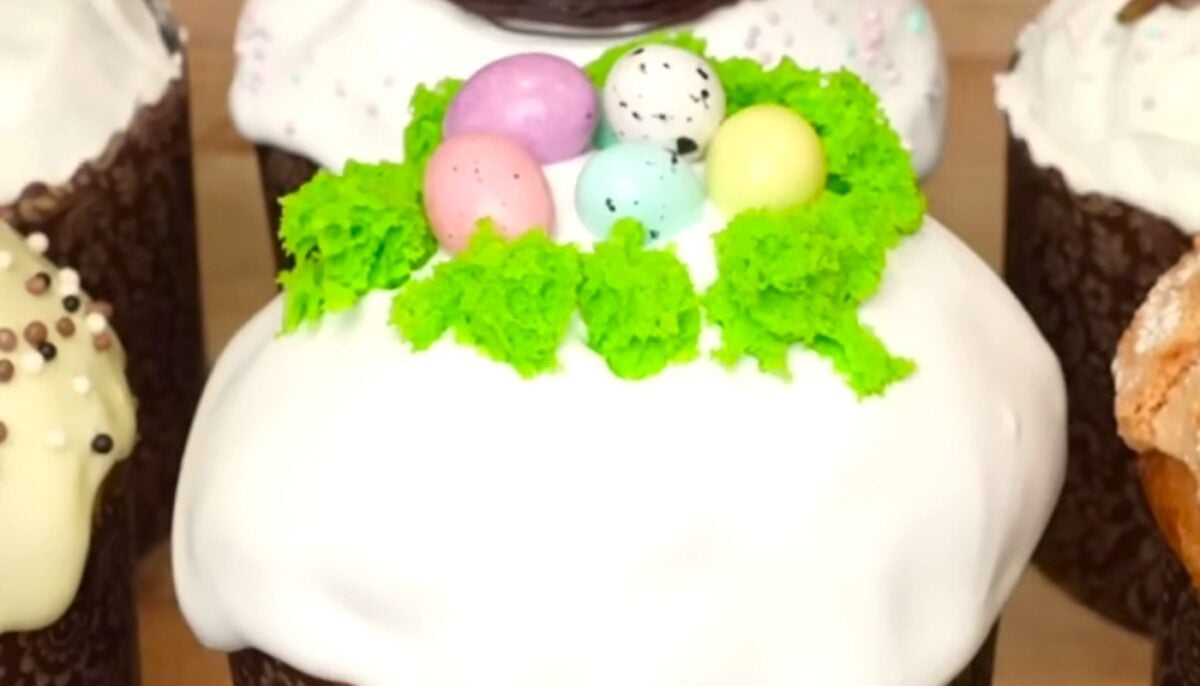 Для дитячих пасок завжди готую цей зелений кондитерський мох: діти в захваті