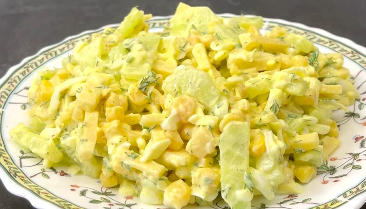 Спробувала у гостях і тепер готую постійно: весняний салат "Одеса" за лічені хвилини