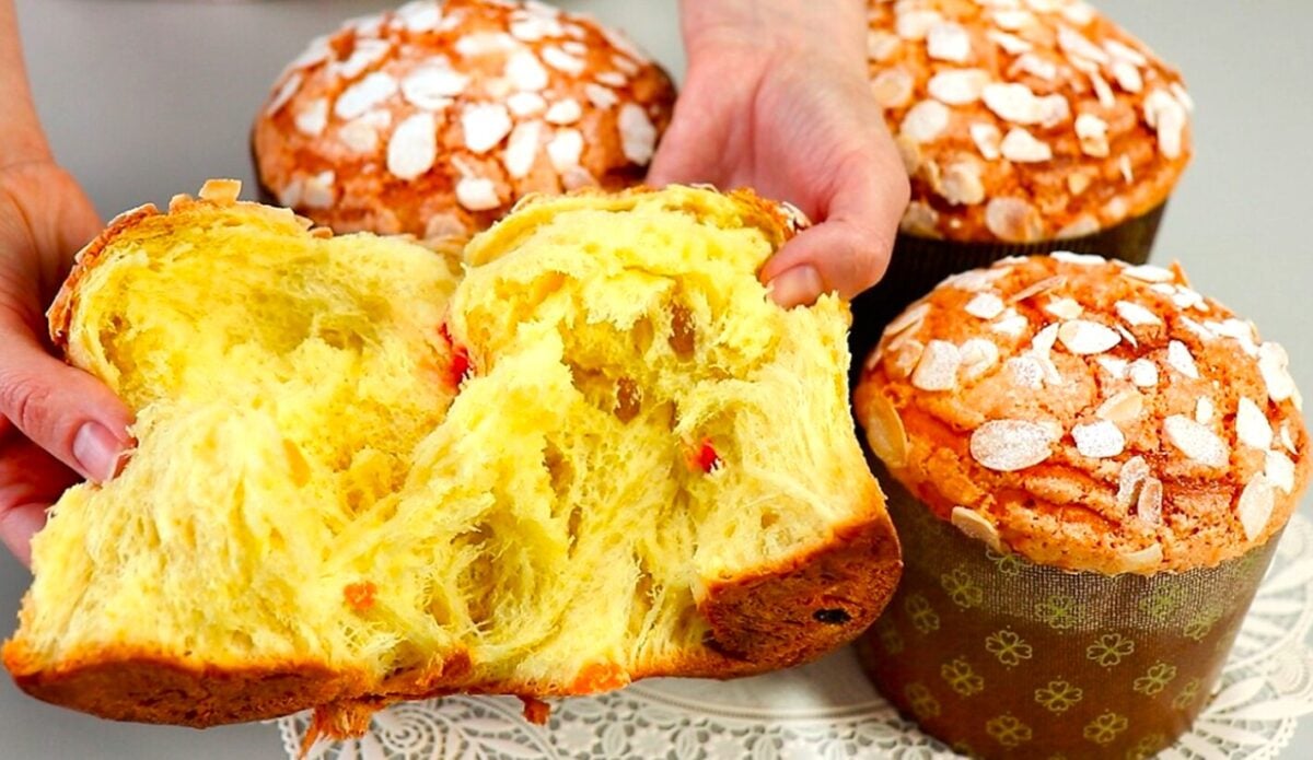 Смачніше за Крафін і Панетоне: волокниста Паска, яка не черствіє і навіть після заморозки як свіжа
