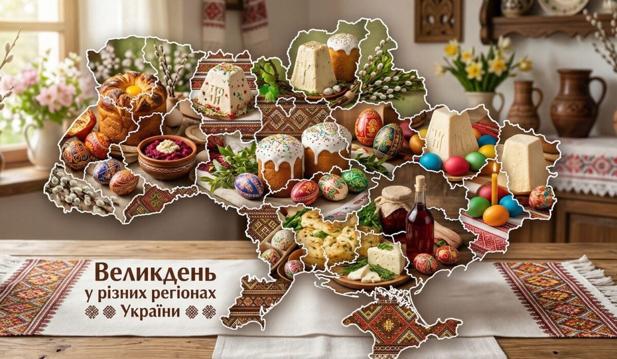 Великдень у різних регіонах України: від бабки до паски та унікальних традицій