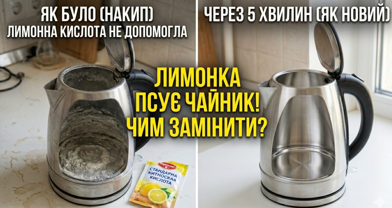 Як очистити електрочайник від накипу в домашніх умовах