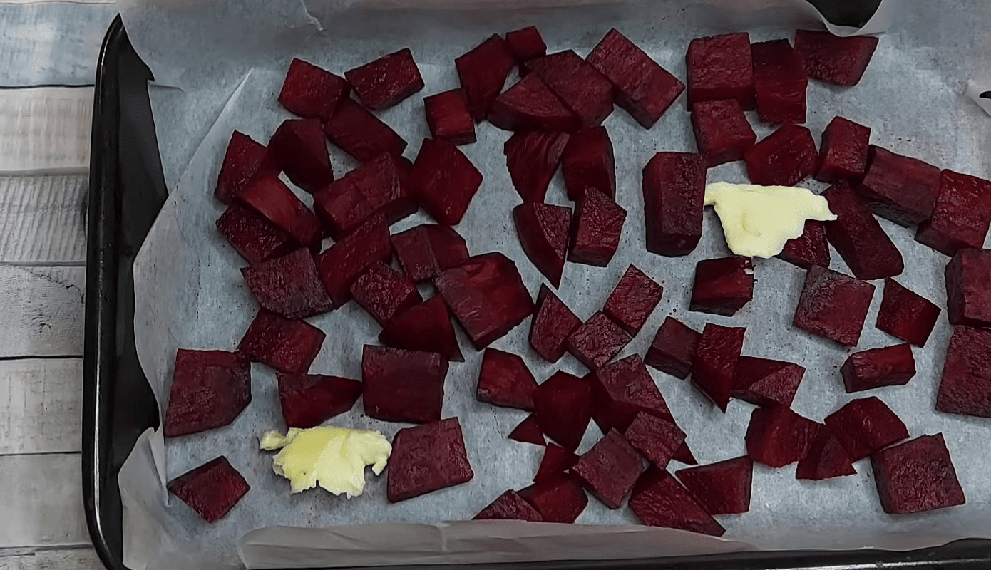 намазка з буряка та плавленого сиру