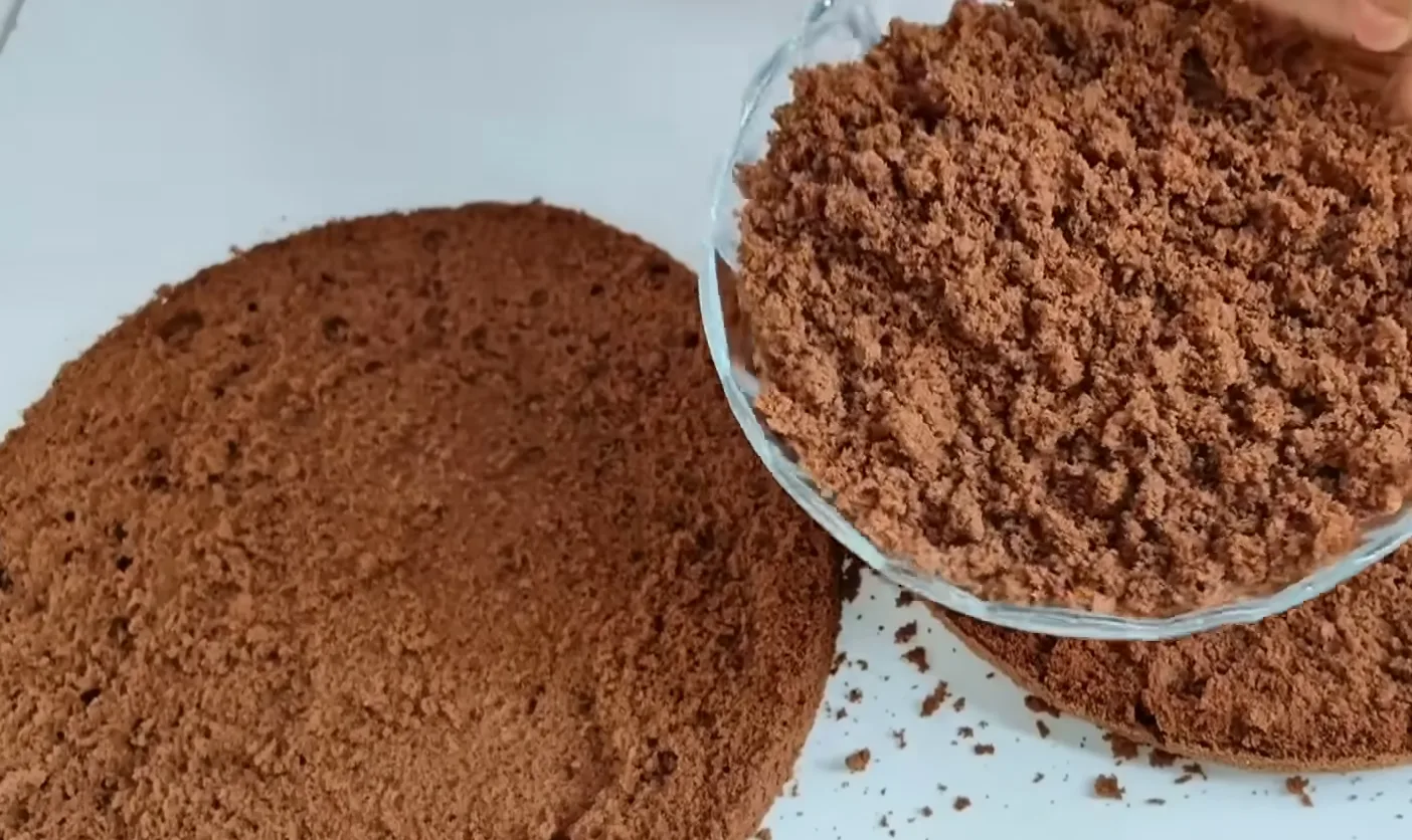 шоколадний бісквітний торт