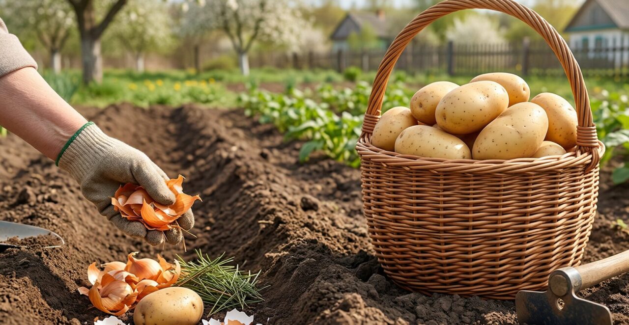 Картопля буде чистою і без дротяника: що потрібно кинути в лунку, крім перегною