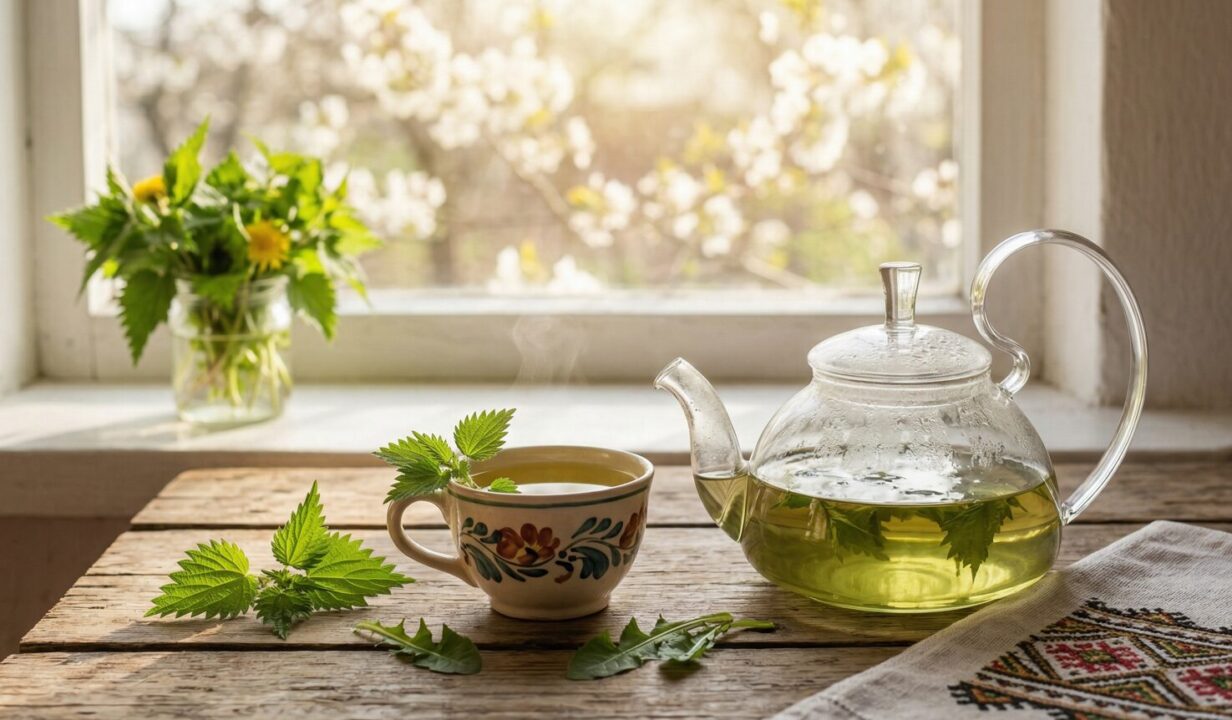 Легкість після свята: як звичайний Кропив’яний чай або Кульбаба допоможуть організму "забути" про зайву шинку