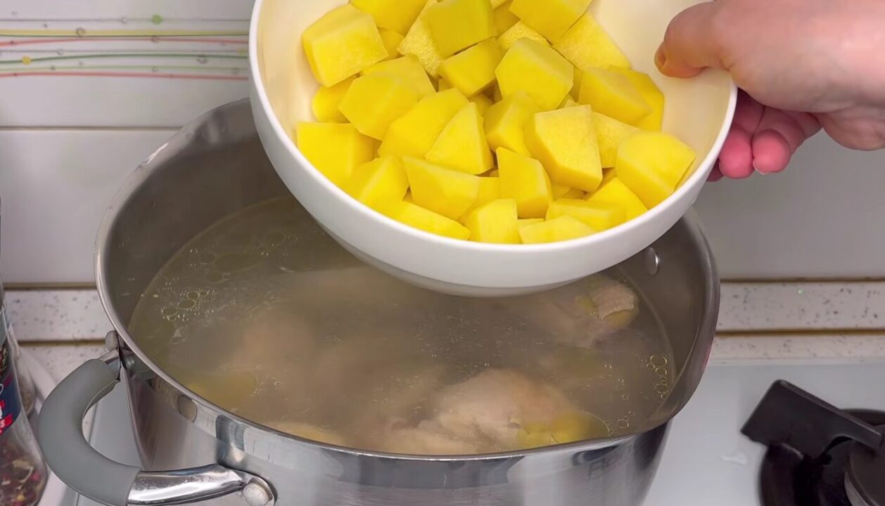 Зелений борщ рецепт