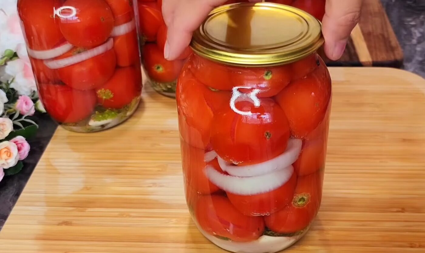 помідори на зиму рецепт