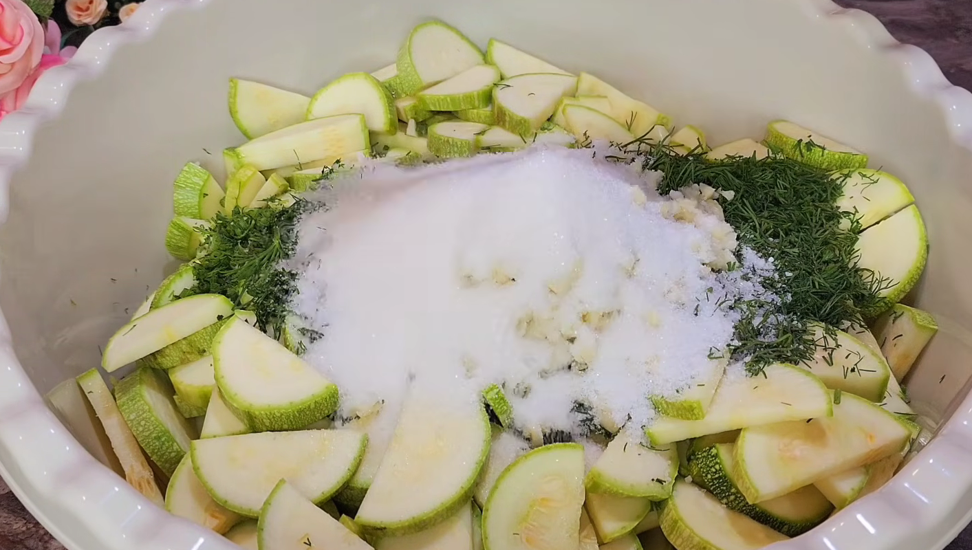 кабачки на зиму рецепт