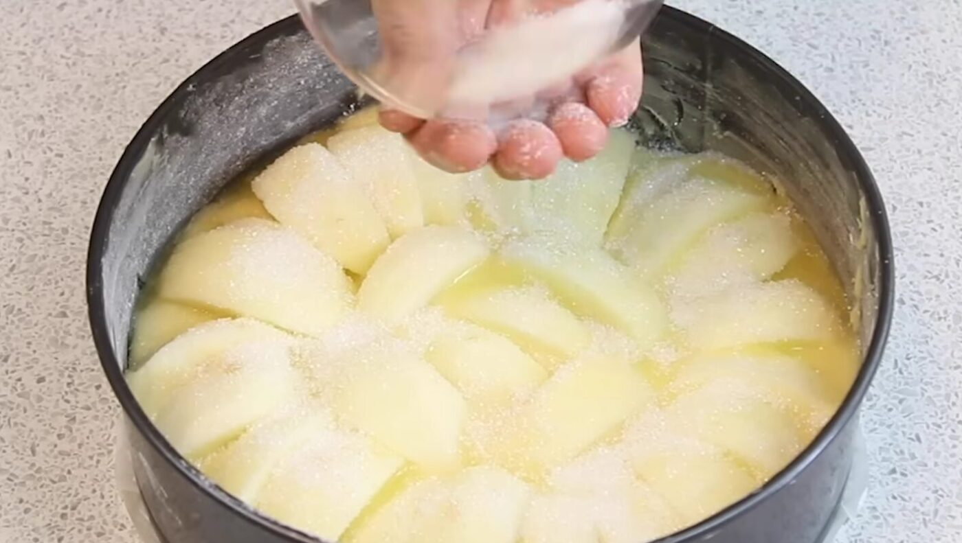 Італійський яблучний пиріг рецепт