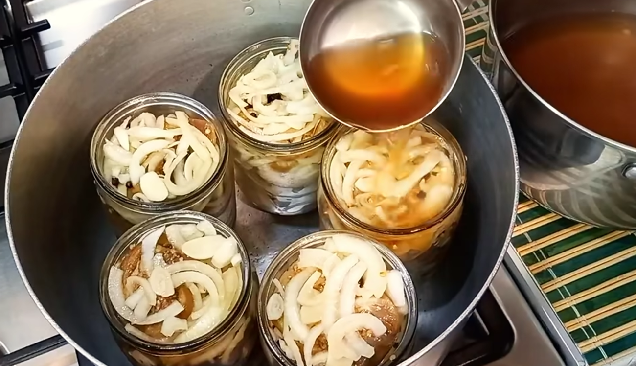 мариновані баклажани на зиму рецепт