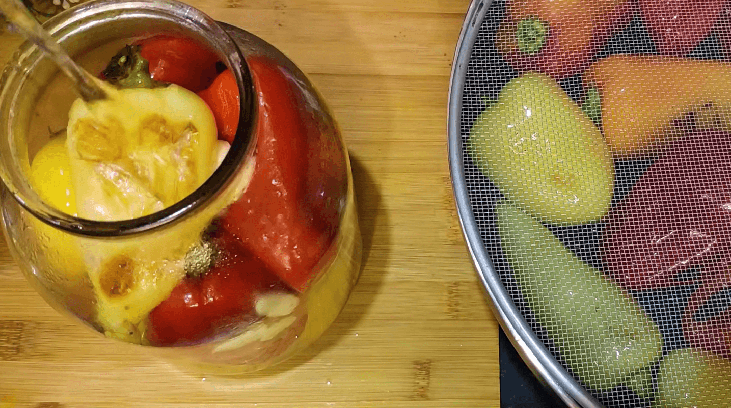смажений перець на зиму рецепт