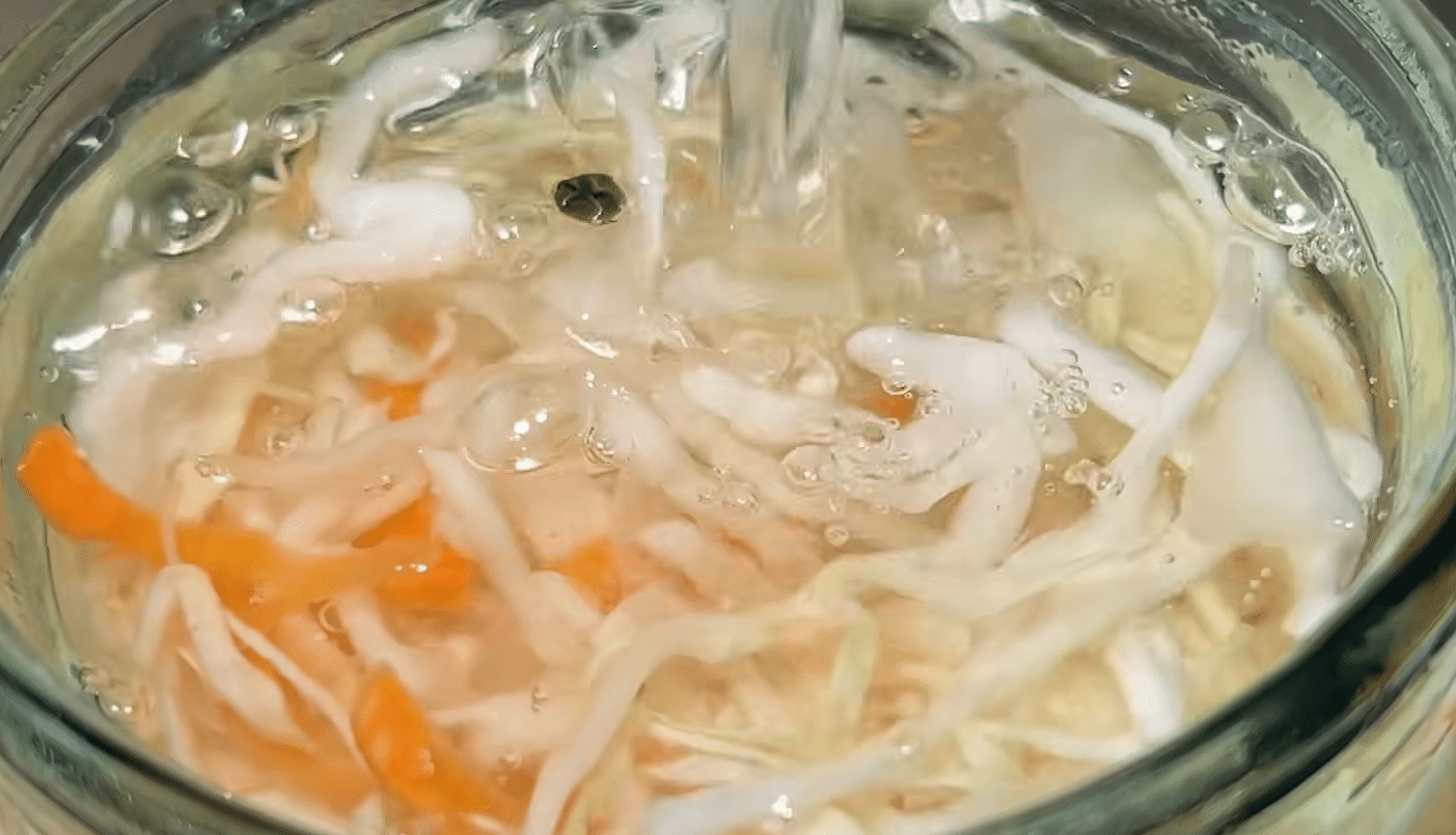 квашена капуста рецепт з медом