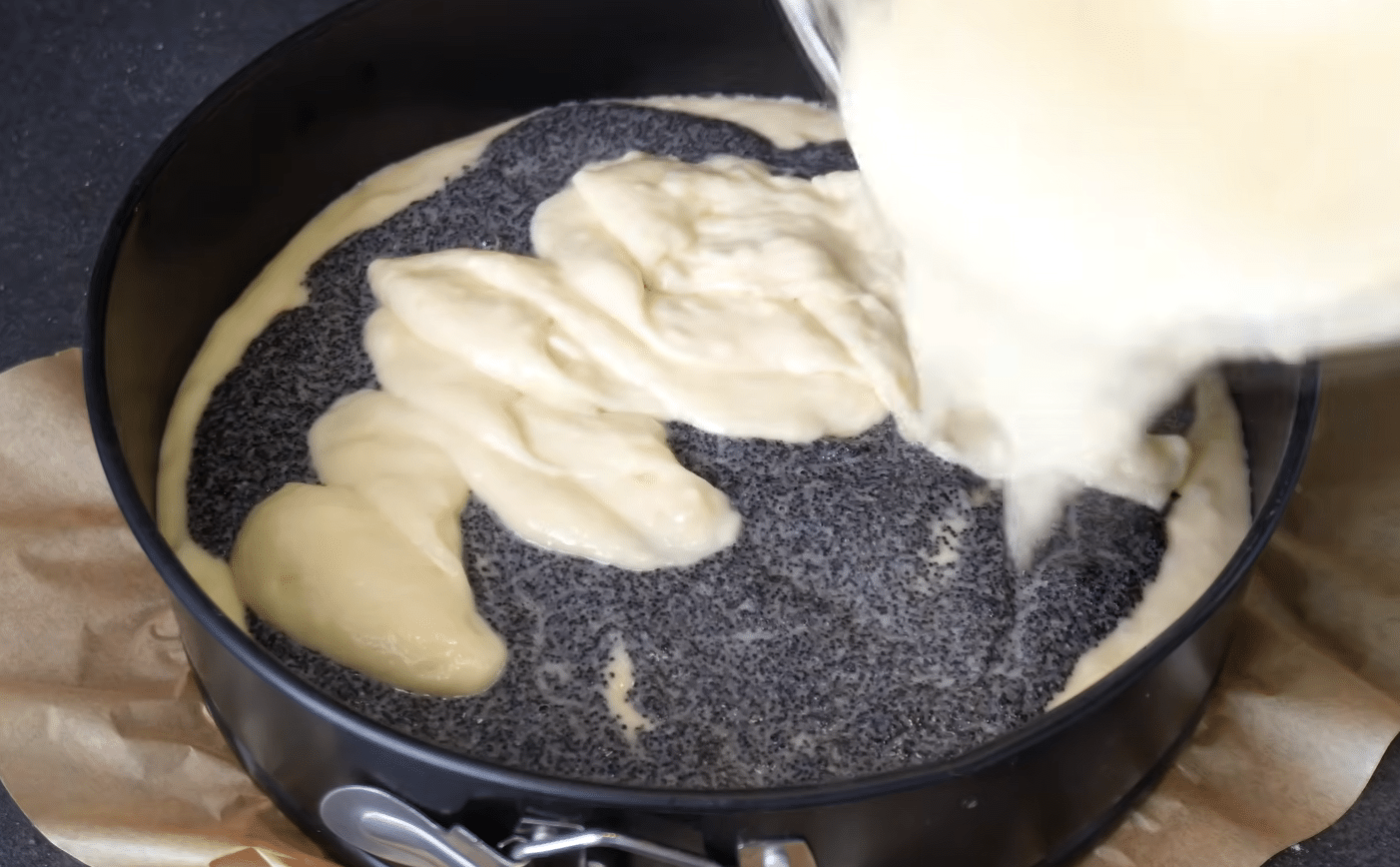 маковий пиріг на кефірі