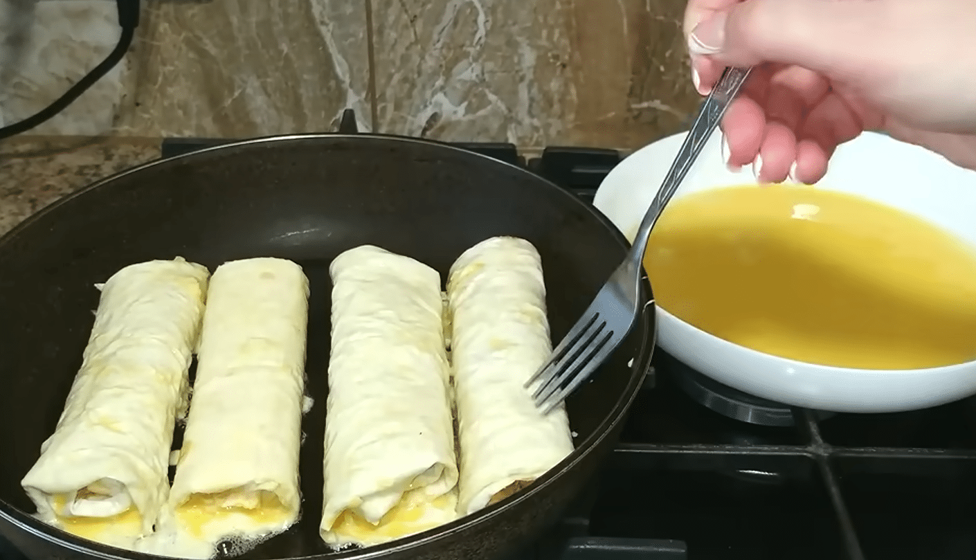 м'ясні рулетики з лаваша